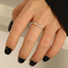 Zircon 925 Sterling Silver Ring Rings - Tophatter Daily Deals