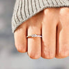 Heart Shape Inlaid Zircon Enamel Ring Rings - Tophatter Daily Deals
