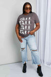 mineB Full Size Y'ALL Cowboy Boots Graphic Tee - Tophatter Daily Deals