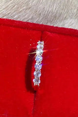 Presented To You 925 Sterling Silver Moissanite Ring Moissanite - Tophatter Daily Deals