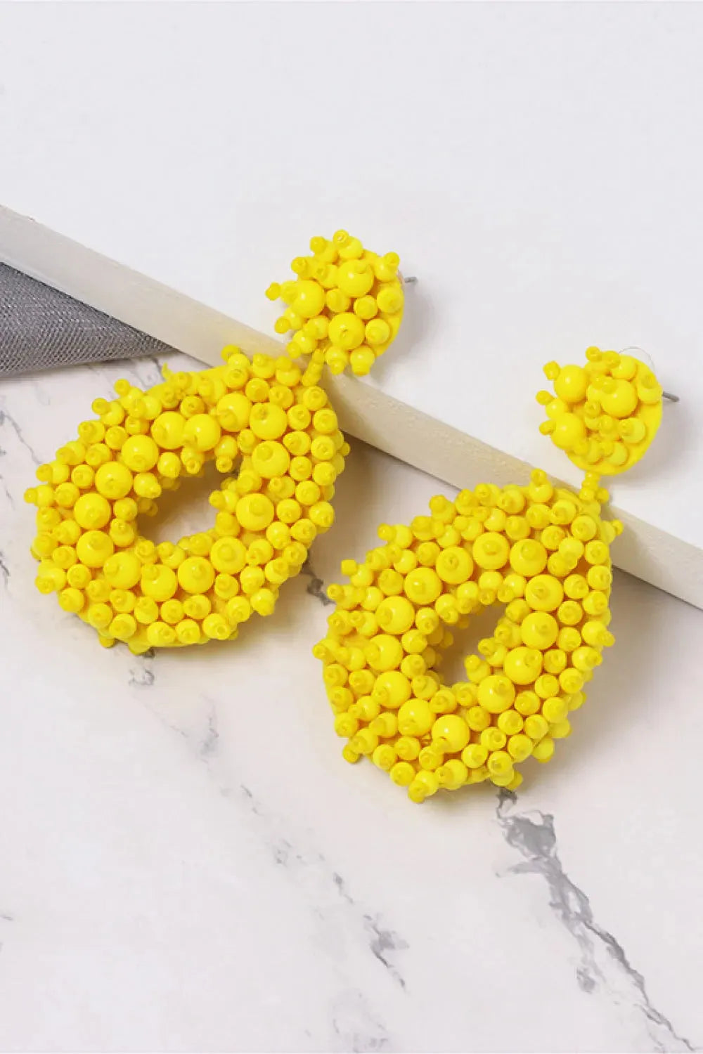 Beaded Dangle Earrings Earrings - Tophatter Daily Deals