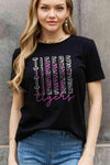 Simply Love Full Size TIGERS Graphic Cotton Tee Women's T-Shirts - Tophatter Daily Deals