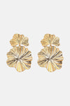 Zinc Alloy Dangle Earrings Gold One Size Earrings - Tophatter Daily Deals