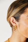 Adored Chunky Chain Drop Earrings Gold One Size Earrings - Tophatter Daily Deals
