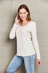 Double Take Lace Crochet Long Sleeve Top Women's T-Shirts - Tophatter Daily Deals