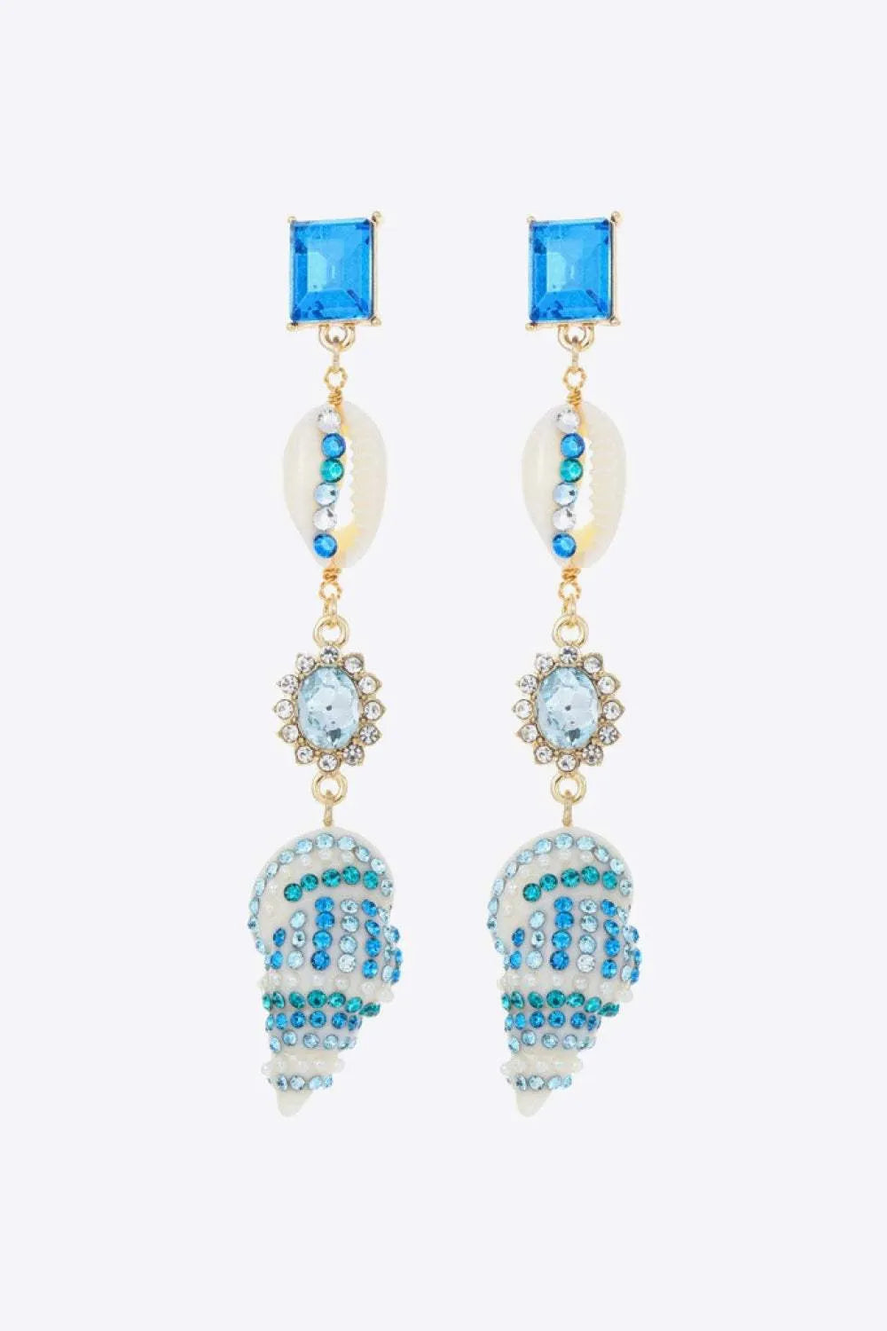 5-Pair Wholesale Better Love Next Time Conch Drop Earrings Earrings - Tophatter Daily Deals