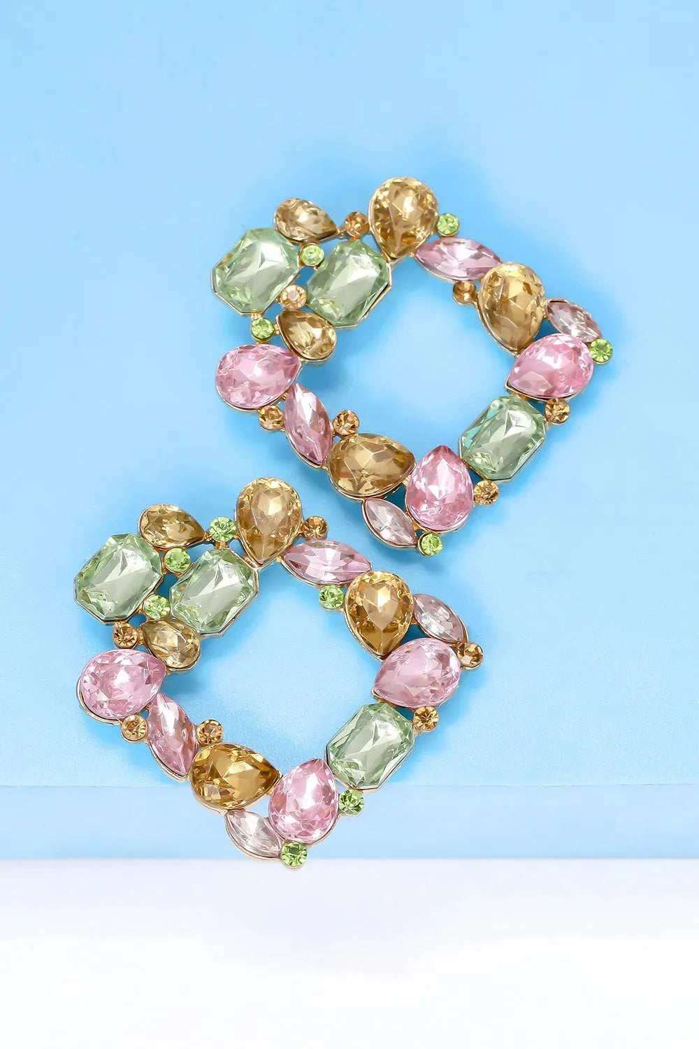 Geometrical Shape Zinc Alloy Dangle Earrings Earrings - Tophatter Daily Deals