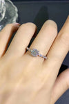 Now I See 1 Carat Moissanite Ring - Tophatter Shopping Deals