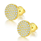 Moissanite 925 Sterling Silver Earrings Moissanite - Tophatter Daily Deals