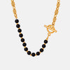 Bead Detail 18K Gold-Plated Necklace Gold One Size Necklaces - Tophatter Daily Deals