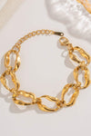 18K Gold-Plated Stainless Steel Bracelet Bracelets - Tophatter Daily Deals