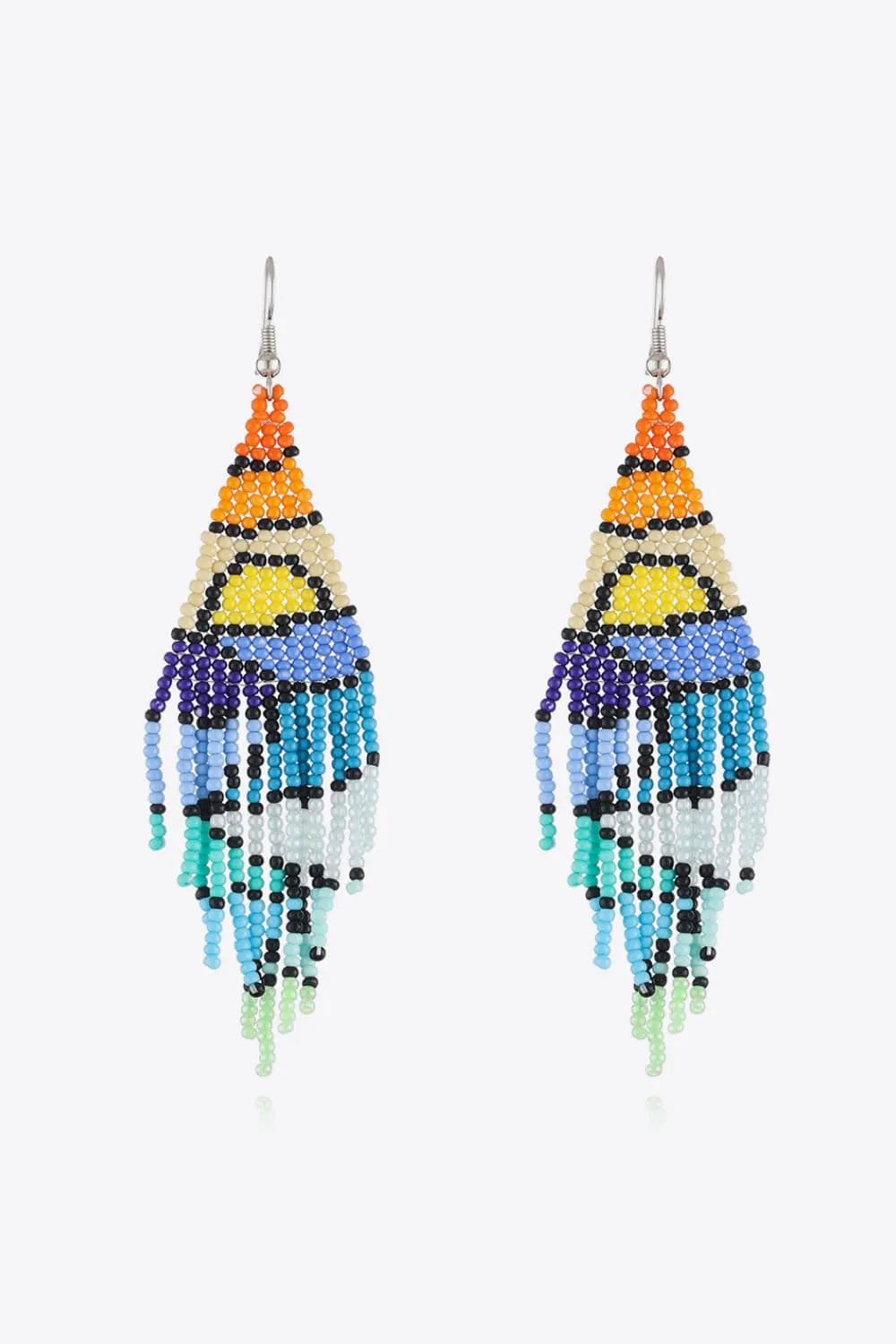 Beaded Dangle Earrings Style D One Size Earrings - Tophatter Daily Deals