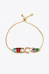 A to J Zircon Bracelet Bracelets - Tophatter Daily Deals