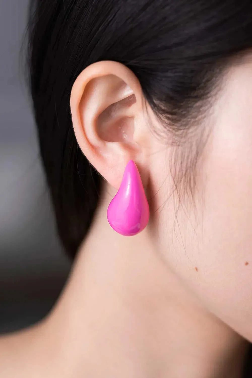 Big Size Water Drop Brass Earrings Earrings - Tophatter Daily Deals