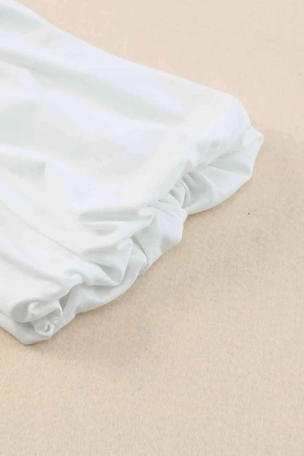 Puff Sleeve Curved Hem Blouse Blouses - Tophatter Daily Deals