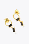 Zircon 925 Sterling Silver Drop Earrings Earrings - Tophatter Daily Deals