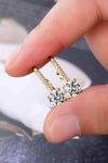 2 Carat Moissanite 925 Sterling Silver Earrings Moissanite - Tophatter Daily Deals