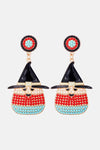 Witch's Hat Shape Synthetic Pearl Dangle Earrings Red One Size Earrings - Tophatter Daily Deals