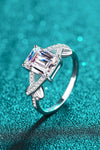 3 Carat Moissanite Sterling Silver Ring Moissanite - Tophatter Daily Deals