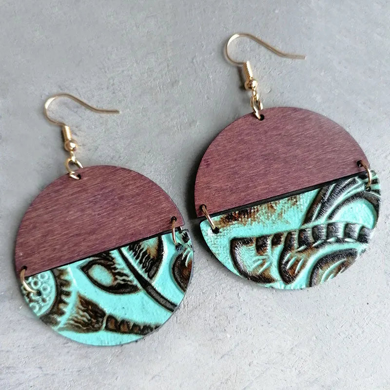 Round Drop Earrings Earrings - Tophatter Daily Deals