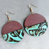 Round Drop Earrings Earrings - Tophatter Daily Deals