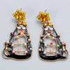 Rhinestone Alloy Cat Earrings Earrings - Tophatter Daily Deals