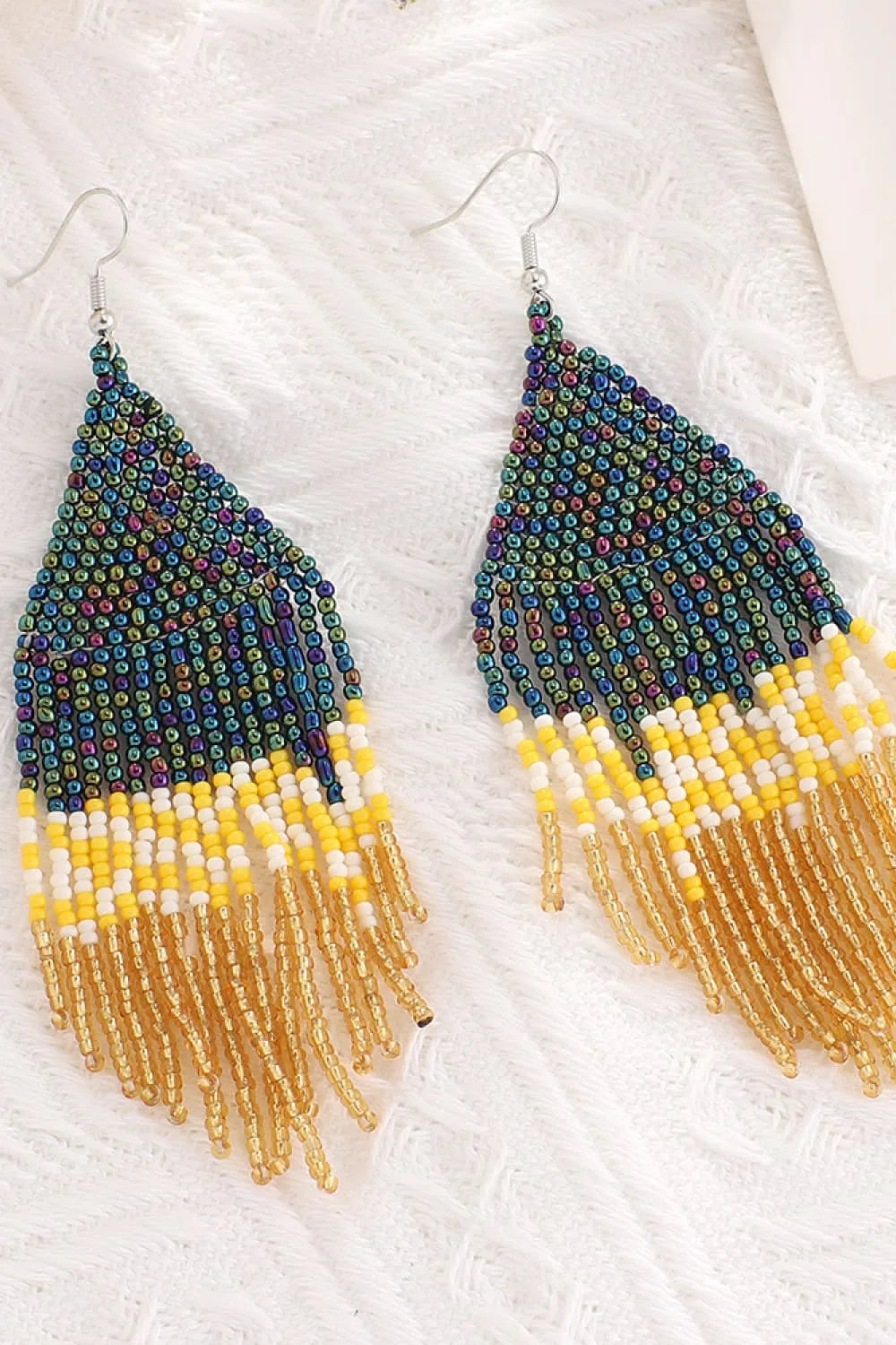 Beaded Dangle Earrings Earrings - Tophatter Daily Deals