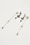 Inlaid Zircon 925 Sterling Silver Earrings Earrings - Tophatter Daily Deals