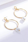 No Worries Pearl Drop Earrings Earrings - Tophatter Daily Deals