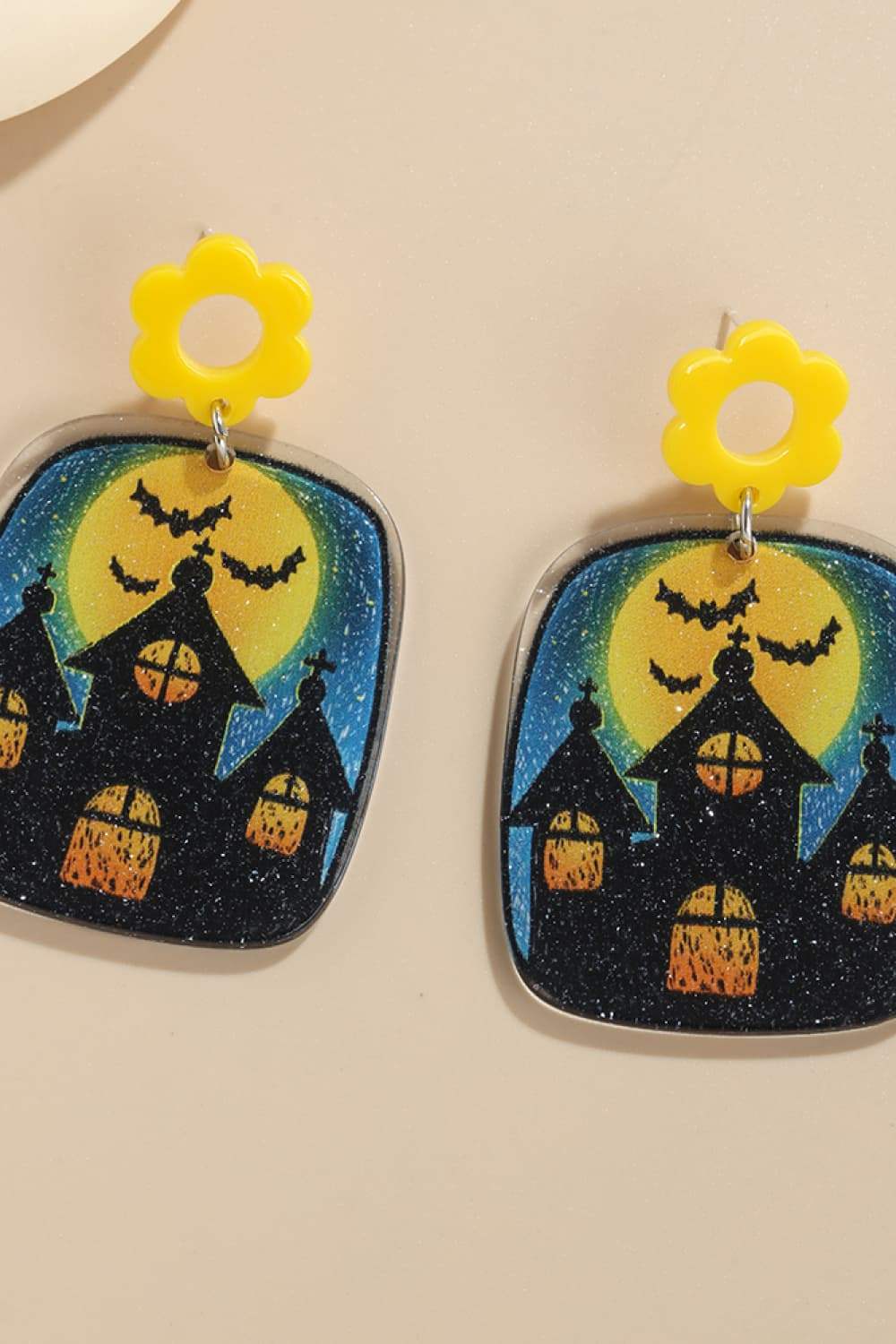 Halloween Theme Earrings Earrings - Tophatter Daily Deals