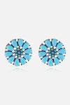 Turquoise Stud Earrings Style C One Size Earrings - Tophatter Daily Deals