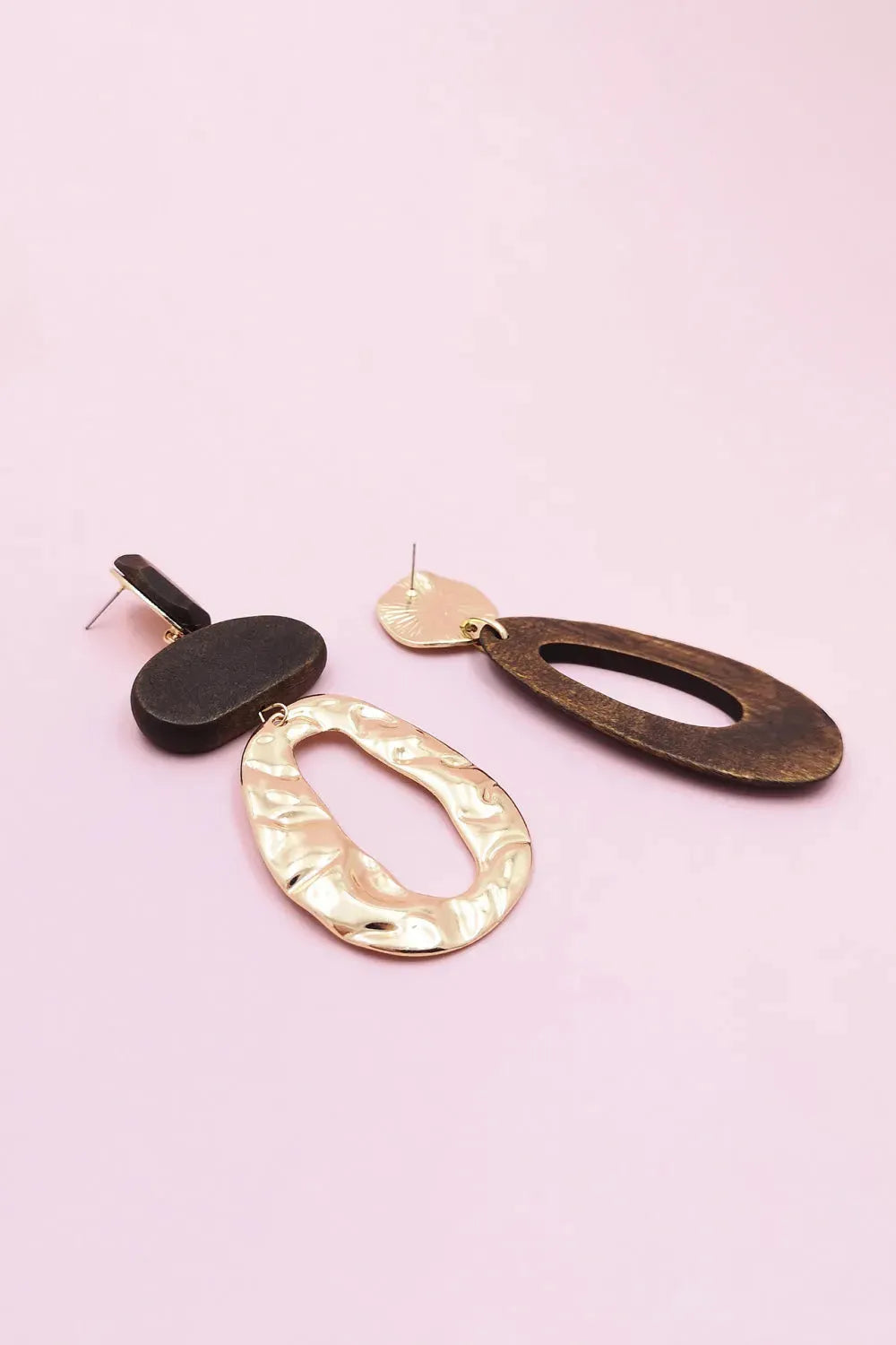 Wooden Dangle Earrings Earrings - Tophatter Daily Deals
