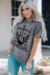 NASHVILLE TENNESSEE Cuffed Round-Neck Tee Women's T-Shirts - Tophatter Daily Deals