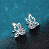 1 Carat Moissanite Butterfly Shape Earrings Moissanite - Tophatter Daily Deals