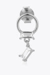 Zircon 925 Sterling Silver Drop Earrings Earrings - Tophatter Daily Deals