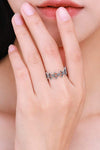 925 Sterling Silver Geometry Shape Ring Rings - Tophatter Daily Deals