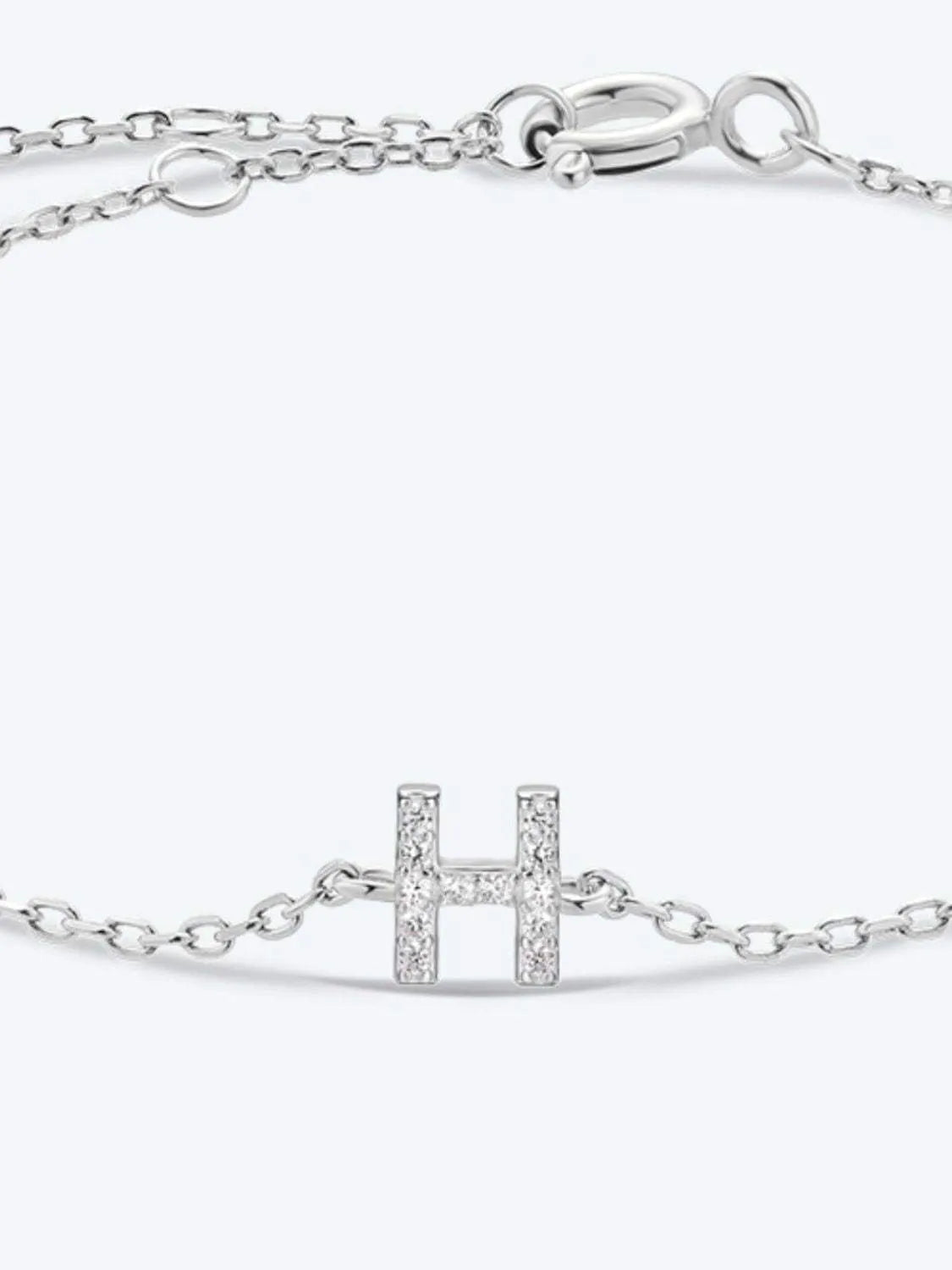 G To K Zircon 925 Sterling Silver Bracelet Bracelets - Tophatter Daily Deals