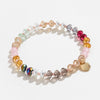 Copper Glass Bead Charm Bracelet Bracelets - Tophatter Daily Deals