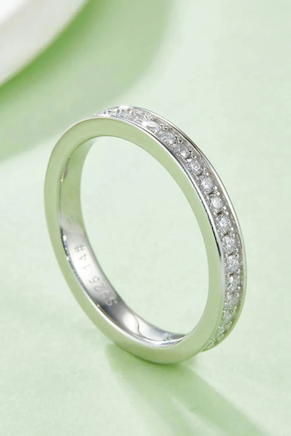 Unexplained Words Moissanite Ring Moissanite - Tophatter Daily Deals