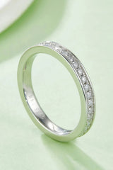 Unexplained Words Moissanite Ring Moissanite - Tophatter Daily Deals