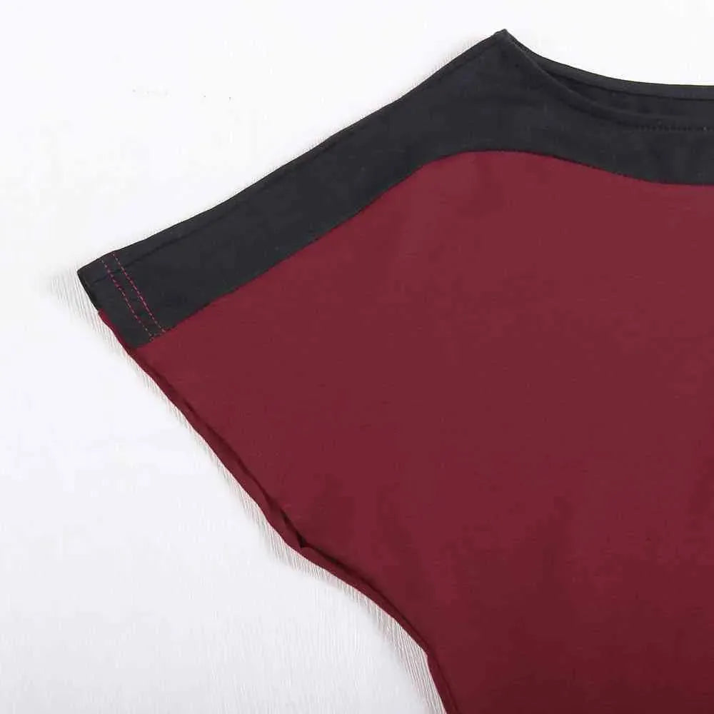 Plus Size Round Neck Short Sleeve Tee Women's T-Shirts - Tophatter Daily Deals