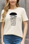 Simply Love Full Size Slogan Graphic Cotton Tee Women's T-Shirts - Tophatter Daily Deals