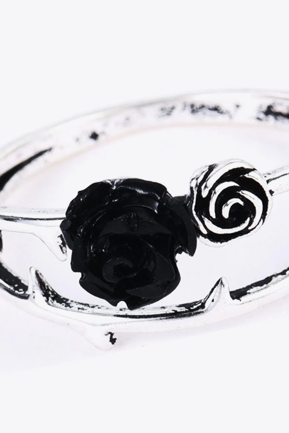 Rose Zinc Alloy Ring Rings - Tophatter Daily Deals