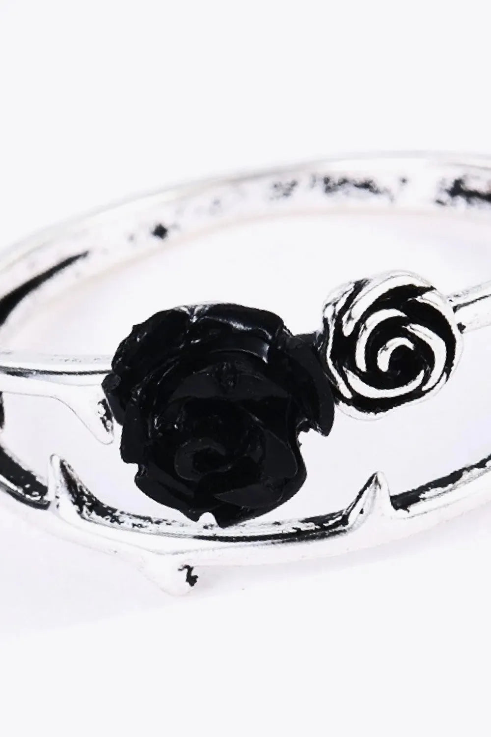 Rose Zinc Alloy Ring Rings - Tophatter Daily Deals