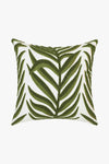 Embroidered Square Decorative Throw Pillow Case Moss One Size Decorative Pillowcases - Tophatter Daily Deals