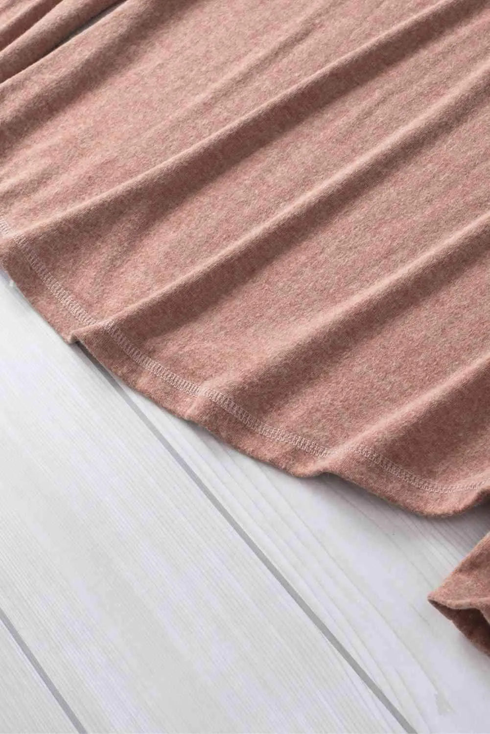 Long Sleeve Henley Top Blouses - Tophatter Daily Deals