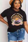 Simply Love Full Size DESERT DREAMS Graphic Cotton Tee Women's T-Shirts - Tophatter Daily Deals