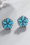 Turquoise Stud Earrings Earrings - Tophatter Daily Deals