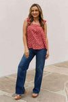 Be Stage Full Size Woven Top in Brick Blouses - Tophatter Daily Deals