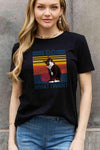 Simply Love Full Size I DO WHAT I WANT Graphic Cotton Tee Women's T-Shirts - Tophatter Daily Deals